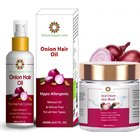 Global Organic India Red Onion Hair Care