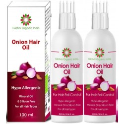 Onion Hair Oil  100 ml Pack Of 2 Wth Comb Applicator