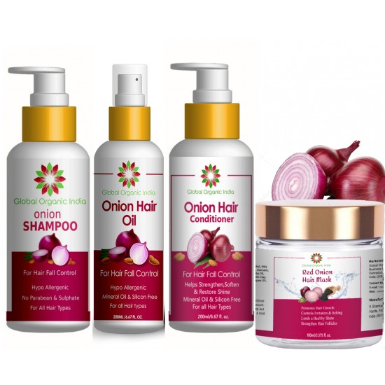 Global Organic India Anti Hair Fall Spa Range